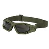 Voodoo Tactical Men's Sportac Goggle Glasses, Olive Green Frame with