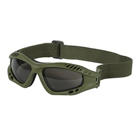 Voodoo Tactical Men's Sportac Goggle Glasses, Olive Green Frame with G-15 Black Lens