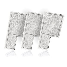LAQUAL Replacement Fish Tank Filter Cartridges, Suitable for LAQUAL Aquarium Filter (5 Gal), Not for B0BP1MM1M1, 3 Pack, White