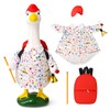 Back to School Porch Goose Outfit Set for School Outdoor