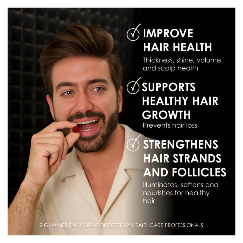 Biotin-Boosted Hair Gummies: Unlock Healthier, Fuller Hair with Essential Vitamins