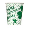 9oz Lucky Shamrock St. Patrick’s Day Paper Cups, Pack of