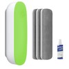 CLICK CLEAN Replaceable Dry Erase Board Eraser, 4-in-1 Magnetic Whiteboard