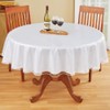 Heavy Duty Deluxe Clear Vinyl Tablecloth Protector (60" Round)