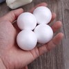 Christmas Foam Balls - 4/6/7/8cm White Craft Foam - Lightweight