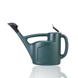 2.25 Gallon Watering Can for Outdoor Plants, Large Garden Watering Can with Long Spout, Lid and Detachable Sprinkler Head, Heavy Duty Plastic Watering Pot for Indoor Houseplants and Garden Flower - 9L