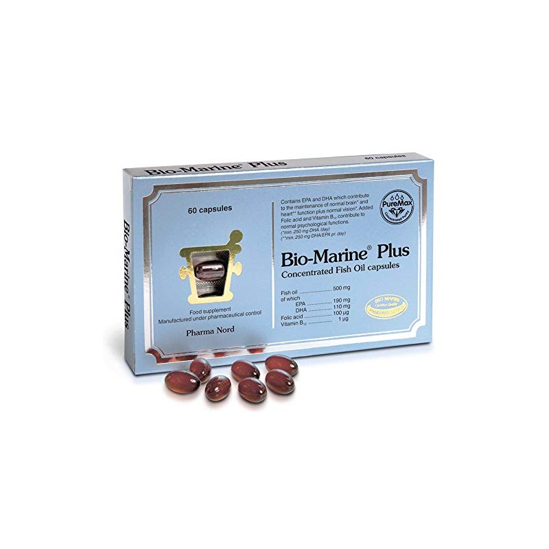 Pharma Nord Bio-Marine Plus 60 Capsules (Pack of 3)