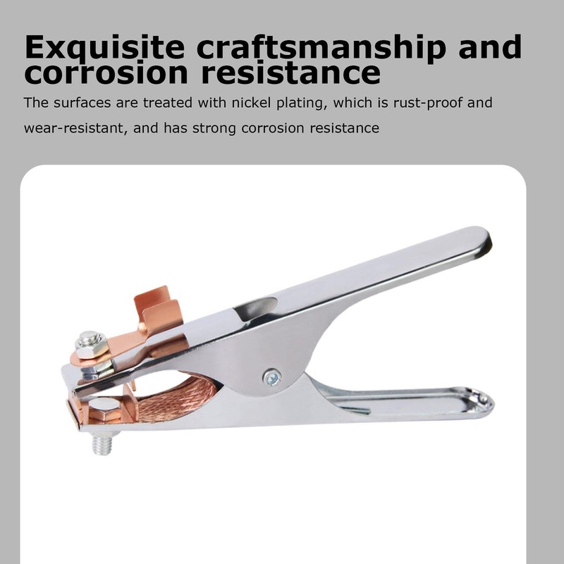 Welder Ground Clamp,Ground Clamp Copper 300A/500A A-Shape Earth Clamp |