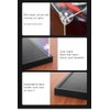 2cm high-end Black Brushed Base Transparent Display Box, Acrylic Toy