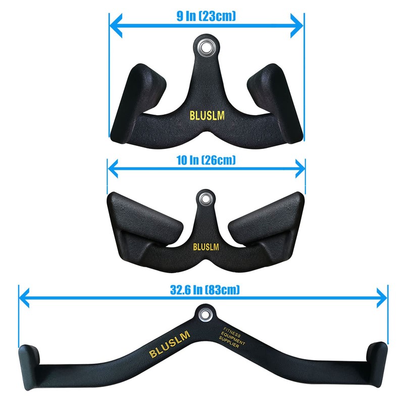 LAT Pull Down Bar for Cable Machine, LAT Pulldown Attachments