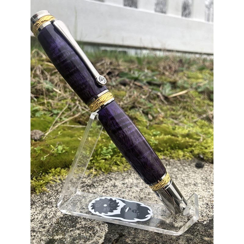 Penn State Industries PKMAJGP Majestic Rollerball Pen Kit Woodturning Project