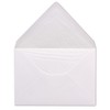 Glüxx-Agent 75 envelopes DIN C6 - White lined with white