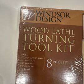 Windsor Design Wood Lathe Turning Tool Kit By Windsor Design 8 Piece Set Chisels New