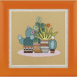 Crystal Art Counted Cross Stitch kit BT-199C Triptych Bright Mexico
