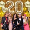 SKTMH 15Pcs 20th Birthday Party Balloons, Champagne Gold 20 Number