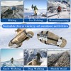 2 Pairs Non Slip Gripper Spikes Ice Cleats Traction Snow