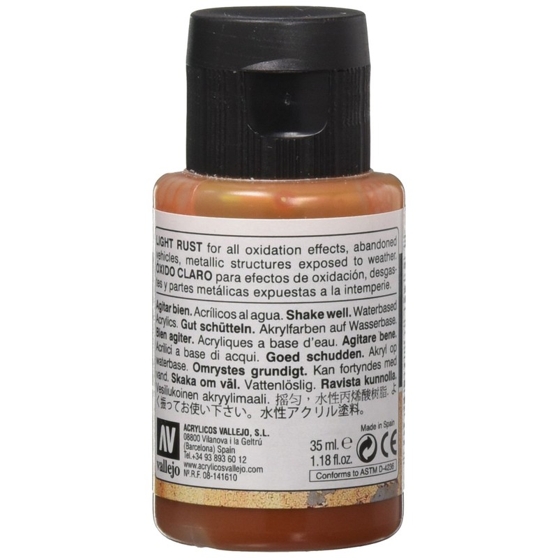 Acrylicos Vallejo 35 ml "Light Rust Wash" Model Wash Paint