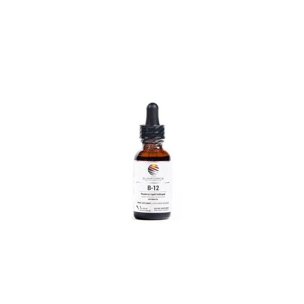 SunForce Vitamin B-12 Methylcobalamin 1000mcg Raspberry Flavour 30ml