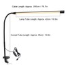 Long Arm Flexible LED ClipOn Beauty Tattoo Lamp Dimmable Nail