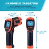 Kizen Infrared Thermometer Gun (LaserPro LP300) - Handheld Surface Thermometer
