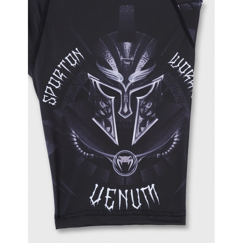 Venum Men's Gladiator 3.0 Vale Tudo Shorts XL, Black/White, X-Large