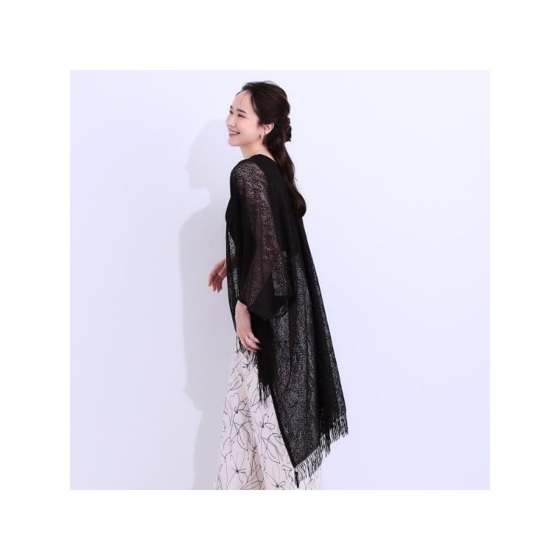 [ シューラルー ] ポンチョ スクエアレースポンチョ C7032300 レディース オフホワイト(003) 00