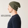 CHARM Casualbox - Gorro de punto para hombre, 100% algodón,