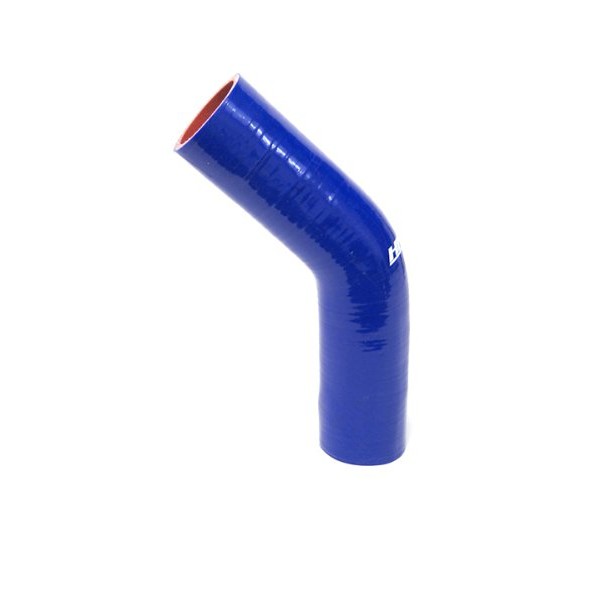 HPS HTSEC45-100-BLUE Silicone High Temperature 4-ply Reinforced 45 degree Elbow
