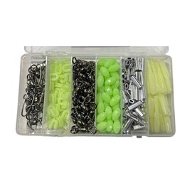 Deep Drop Rigging Kit - Glow Beads, Snap Swivels,Glow Sleeves, Loop Protectors, Crimps