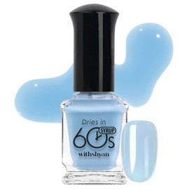 With Shan 60 second nail polish, M151 pure syrup, 9ml, 1 pc / 위드샨 60초 매니큐어, M151퓨어시럽, 9ml, 1개