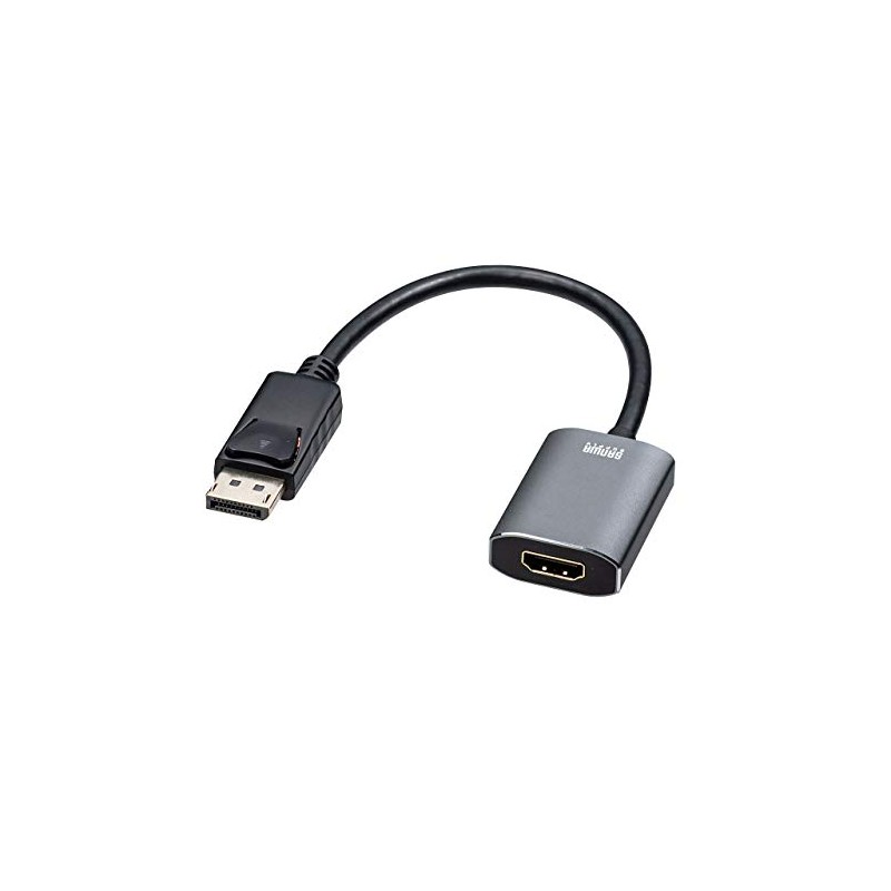 Sanwa Supply AD-DPHDR01 DisplayPort-HDMI Converter Adapter, Supports HDR
