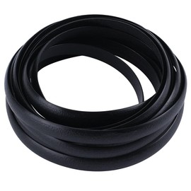 GORGECRAFT Black Plastic Rattan 25 ~ 29.5 Yard Synthetic Embossing Weaving Rattan Strips Basket Weave Repair Material Supplies Rattan Fixing Material for Repairing Wicker Furniture Table Basket