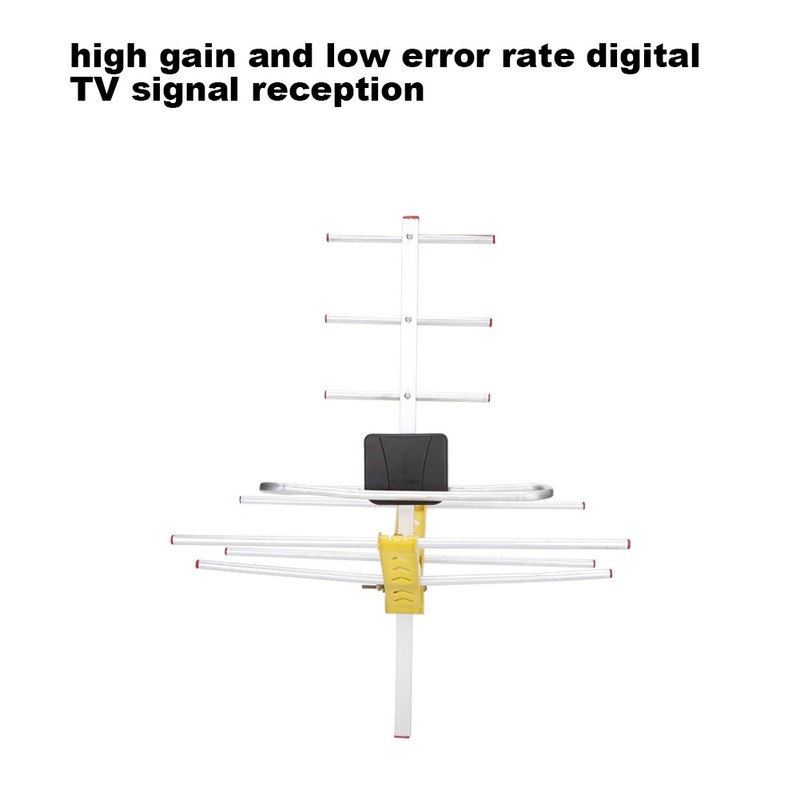 High Gain HDTV Digital Outdoor TV Antenna Strong Signal 80