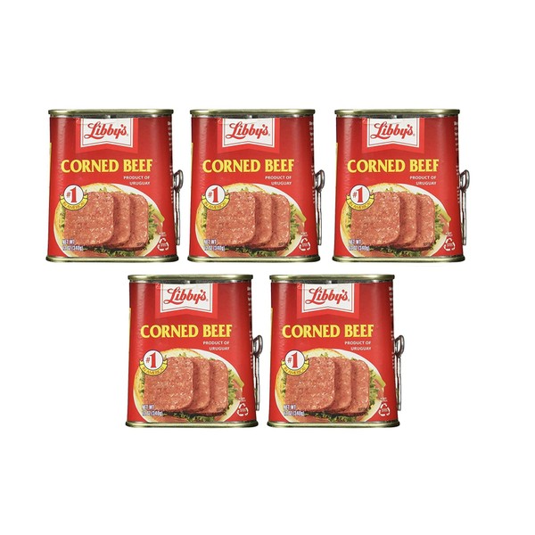Libby's, Imported Corned Beef, 12oz Can (Pack of 5)