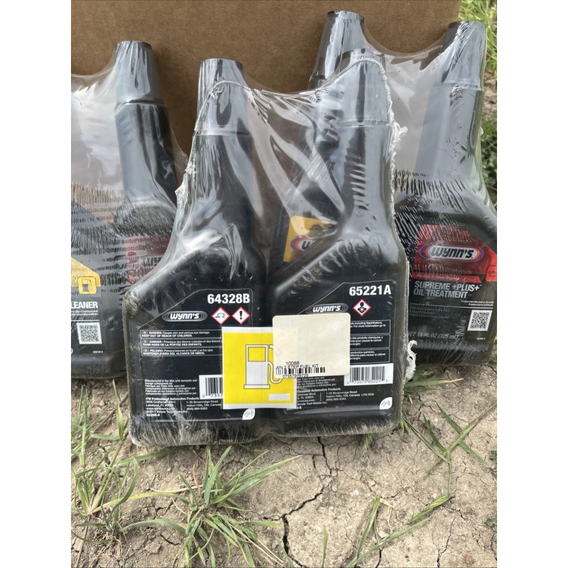 Wynn's Two Part Fuel Kit: Supreme +Plus+ Oup Treatment &