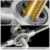 sourcing map Metric Round Die Machines Left Hand Thread Alloy