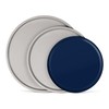 Bakken Swiss Pizza Tray Set 3-Piece – Gray Ceramic Coating,