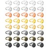 sourcing map 40Pcs Metal Ring Base Blank, 10mm Adjustable Pad