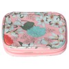 Storage Bag Waterproof Oxford Cloth Pink Lily Portable Household Daily