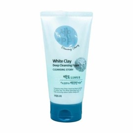 fruit country Kwaulnara Face Cleansing Story White Clay Deep Cleansing Foam 150ml Dermatology (WACF6A5) / 과일나라 세안이야기 백토 딥 클렌징 폼 150ml 피부진 (WACF6A5)
