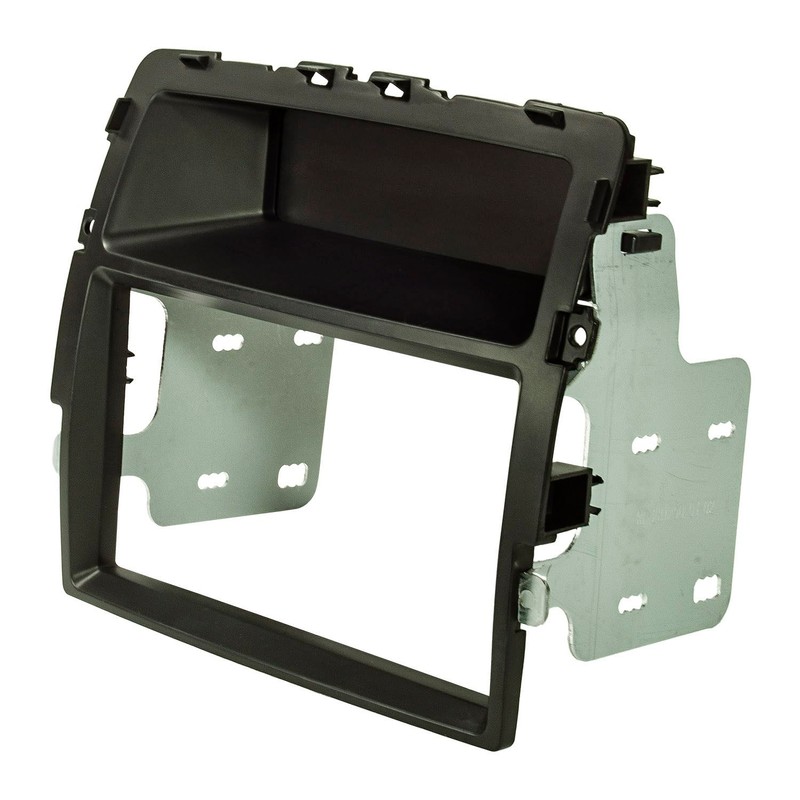 tomzz Audio 2438-022 Double DIN Radio Faceplate Compatible with Opel