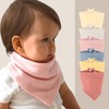 AWAVM Pack of 16 Bibs, Baby Absorbent Triangular Scarf, U