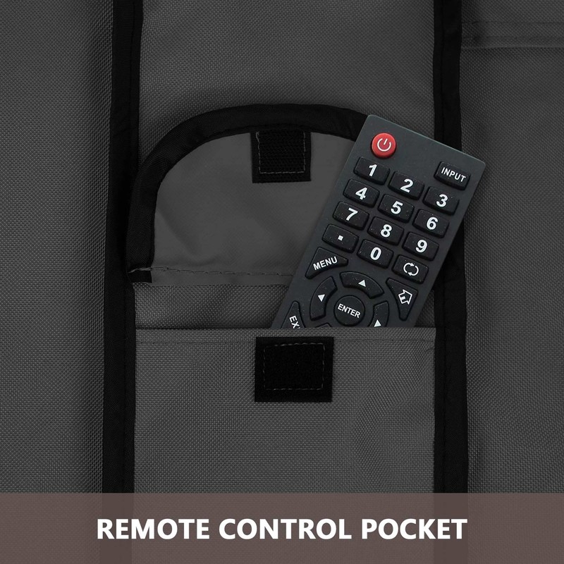 ULTCOVER Waterproof Outdoor TV Cover for 60-65 inch Outside Flat