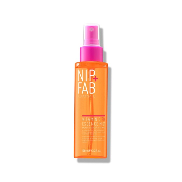 Nip + Fab Vitamin C Fix Essence Face Mist and Setting Spray Hydrating for Skin Brightening Toning Oil Control, 3 Fl Oz