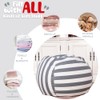 WEKAPO WEKAPO Stuffed Animal Storage Bean Bag Chair Cover for