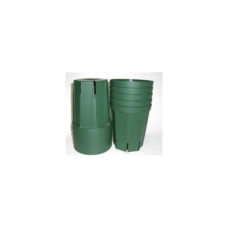 Slit Pots Plastic Bowls, 4.7 inches (12 cm), Long Type,