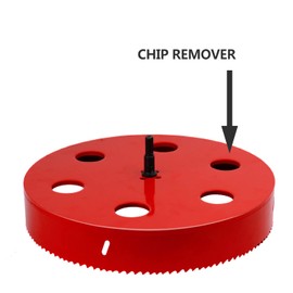 205mm / 8-1/16 inch HSS Bi-Metal Hole Saw Hole Drilling Cutter for Wood Boards Plastic and Thin Metal (205mm / 8.07 inch)