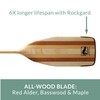 BENDING BRANCHES Arrow Wood Canoe Paddle for Rivers or Lakes,