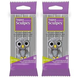 Polyfoam Super Scalpy Gray 16.0 oz (454 g) (Set of 2) / Gray Scalpie Figure Sculpture Pattern