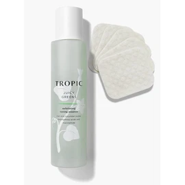 Tropic Skincare JUICY GREENS exfoliating toning essence, 100ml + Forest Leaves